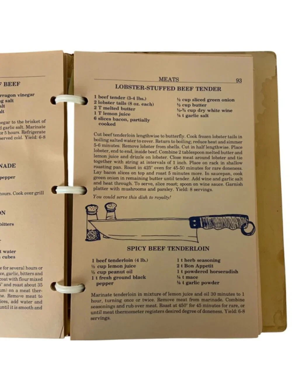 Vintage Home Cookin Cookbook By Junior League Of Wichita Falls Texas 1976